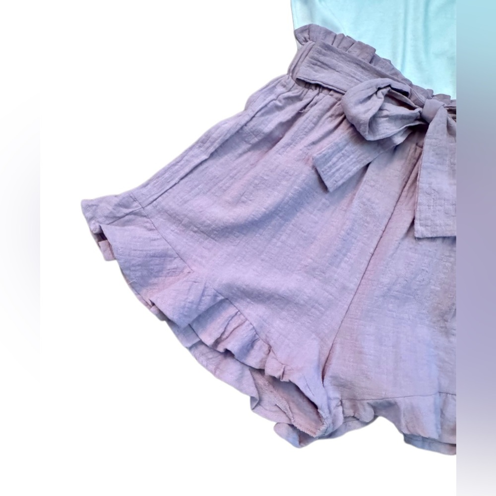 NWT! Lavender Ruffle Shorts - Picture 5 of 6